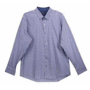 Zachary Prell NWT Blue Plaid check Vestal Button-Up Dress Shirt Large Orig.$168